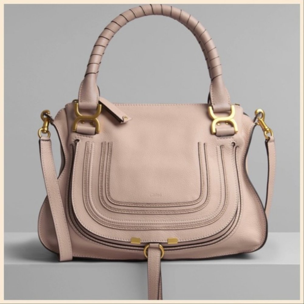 Chloe Marcie medium Bag in Nude